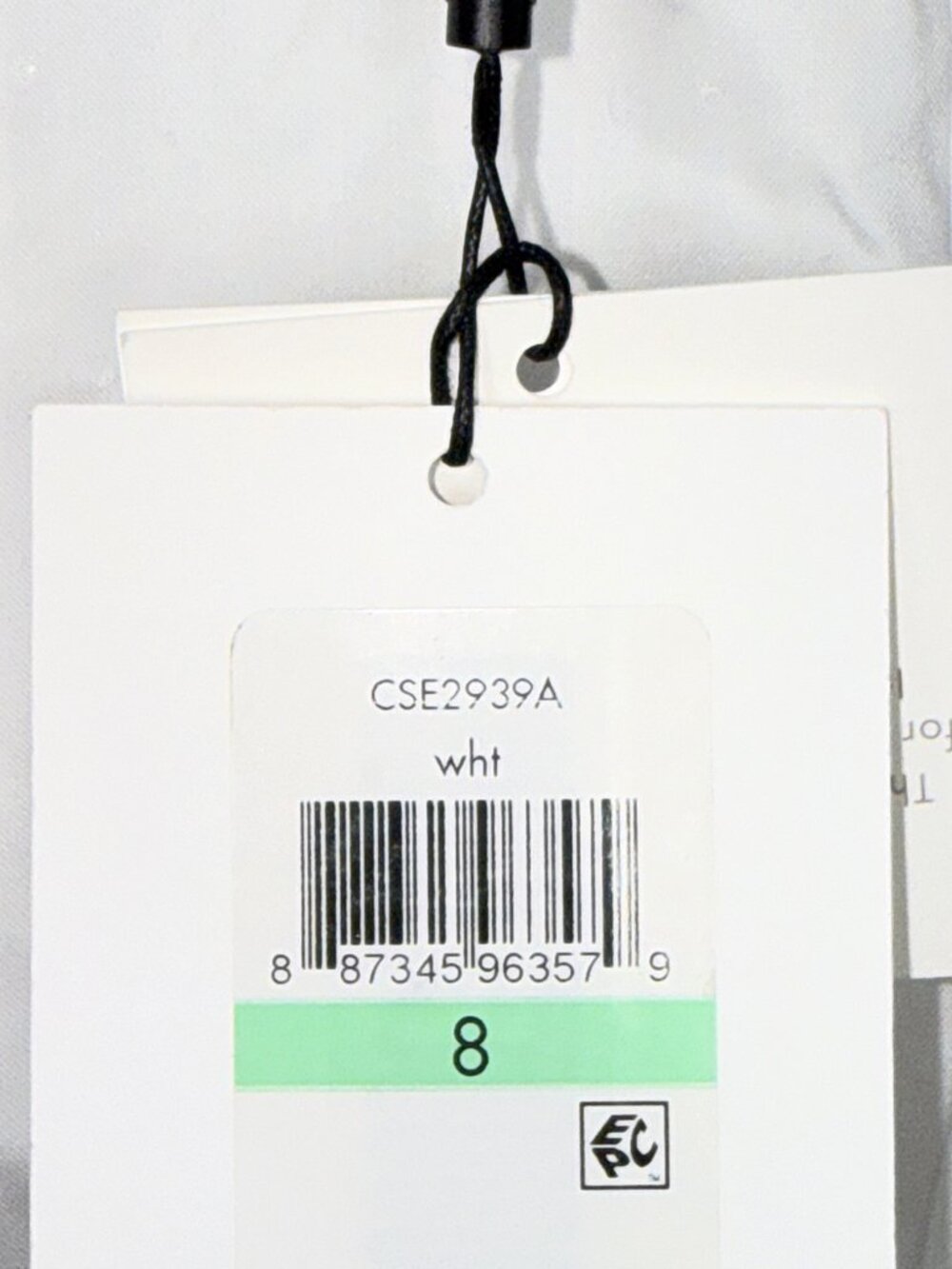Calvin Klein Whte Button-Down Sleeveless Shirt Blouse Tank Top Non-Iron Travel 8 - Picture 5 of 7